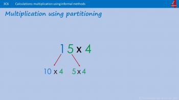 Multiply using Partitioning